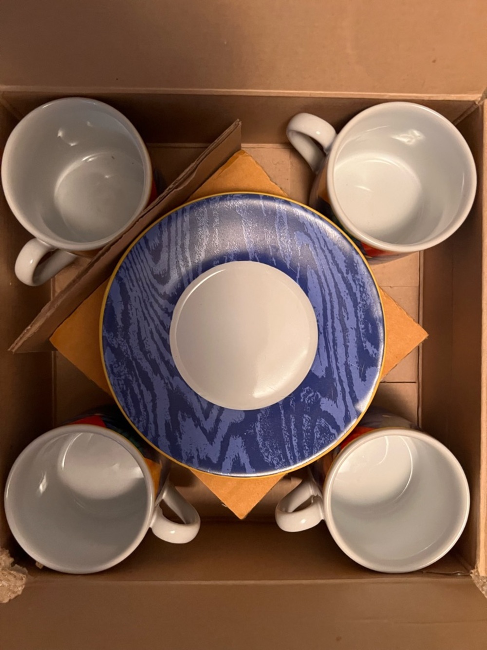 Demigloss Cup and Plate Set